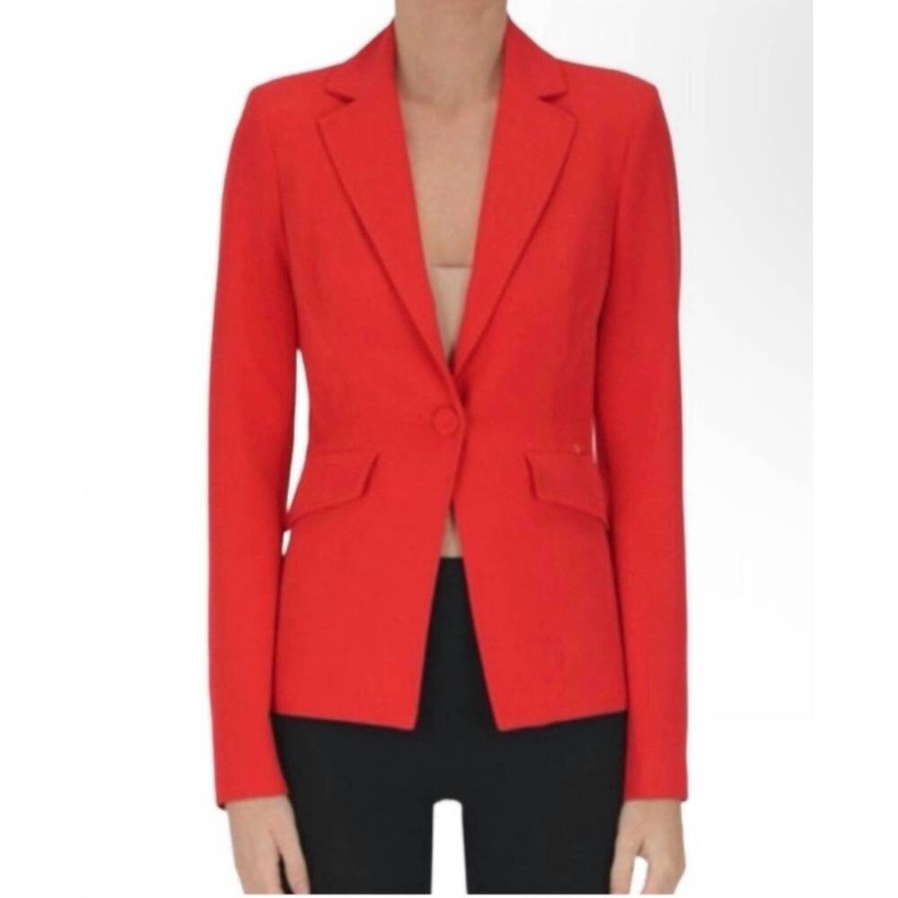 NEW GENERATION LOVE hudsoncrepe blazer in papaya